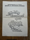 Pliant Excursie 1980 Intreprinderea de Turism Hoteluri si Restaurante Bucuresti / CD1P