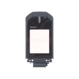 Capac balamale superioare Nokia 7070 Prism Negru incl. Cască și balama