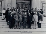 1936 Foto Berman / Instalare Dem Anastasescu Primar Bucuresti Sect III Albastru