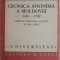 Cronica anonima a Moldovei, 1661-1709. Pseudo-Nicolae Costin (Studiu critic) &ndash; Dumitru Veliciu