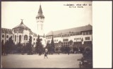 353 - TARGU-MURES, Market, Romania - old postcard, real Photo - used - 1940, Circulata, Fotografie