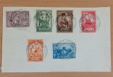 Romania 1929 - 10 ani de la unirea Transilvaniei cu stampila aniversara pe suport de hartie cu sarniera