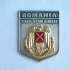 QW1 17 - Efigie - tematica militara - Statul major general - Armata romana