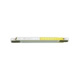 Cumpara ieftin Metru tamplarie lemn 1 m alb-galben Vorel 15004