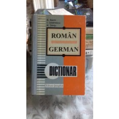 DICTIONAR ROMAN GERMAN - E. SAVIN