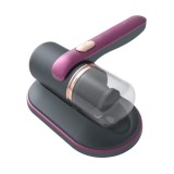 Aspirator de pat anti-acarieni, wireless, igienizare profunda, usor si manevrabil, cu 10000 de vibratii pe minut, mov