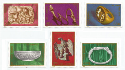 Rom&amp;acirc;nia, LP 965/1978, Arheologie daco-romană (Moldova), MNH foto