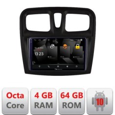 Navigatie Dacia Sandero 2012-2020 var B Android radio gps internet Octa core 4+64 DSP 360 camera carplay android auto CarStore Technology foto