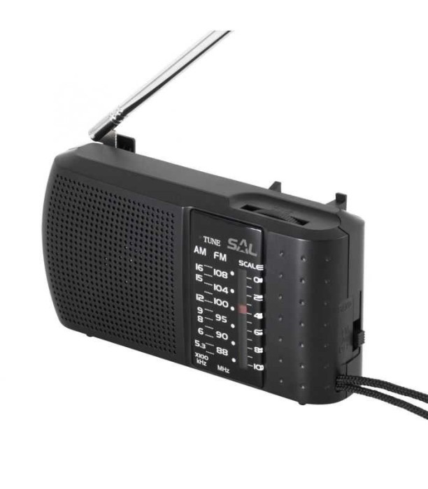 Radio portabil AM-FM 2 benzi 2x AA SAL RPC 3