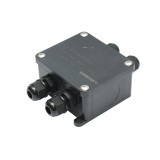 Doza etansa cu presetupe Breckner Germany, 4 cai, 41A, 450V AC, IP68, T85C, pentru conductori 2x0.5-4x2.5mm2 si cabluri 5-7.5/6-8.5/7.5-10/8.5-11mm