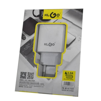 Incarcator retea KLGO PD 25W Fast Charge 3.0A single USB-C foto