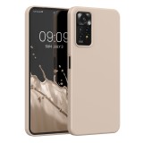 Husa kwmobile pentru Xiaomi Redmi Note 11 Pro/Redmi Note 11 Pro 5G/Redmi Note 12 Pro , Silicon, Roz, 57373.154, Carcasa