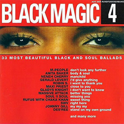 CD Various &amp;lrm;&amp;ndash; Black Magic 4 - 33 Most Beautiful Black And Soul Ballads (VG+) foto