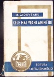 CELE MAI VECHI AMINTIRI-MIHAIL SADOVEANU-342922
