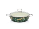Metalac Oala 4 L cu capac Golden Times email/26 cm/4 L