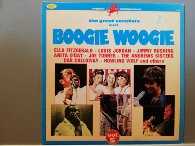 Great Vocalist Boggie Woggie vol 5 &amp;ndash; Selectiuni (1984/Saar/Italy) - Vinil/NM foto