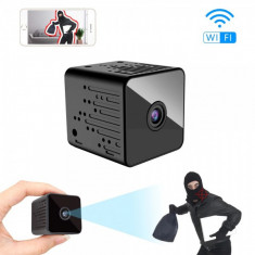 Camera Video Cubica HD cu IP Alimentare USB V380 Q9H foto