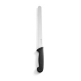 Cumpara ieftin Cutit paine - maner negru - 300/430 mm - Profi Line - potrivit si pt uz profesional, Hendi