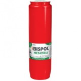 Set 24 Rezerve Candela Rosie Bispol Parafina cu Ulei WO 6 100h DNC36642