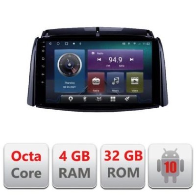 Navigatie Renault Koleos 2009-2016 C-KOLEOS Octa Core cu Android Radio Bluetooth Internet GPS WIFI 4+32GB CarStore Technology foto