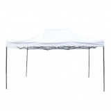 Cort tip pavilion alb 3mx4.5m, inaltime reglabila, pliabil Breckner Germany