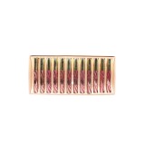 Set 12 Rujuri de buze lichide, Makeup, Fit We, Liquid Lasting Lip Gloss