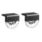 Set 2 lampi solare LED Rovo CD916, 2 moduri, lumina alb-cald/multicoloara