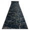 Traversa anti-alunecare LOTUS GALACTIC 9523 Marmură negru / aur PENTRU SPĂLARE, 100 cm