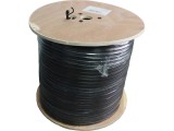Cablu coaxial RG6 CCS 3ecr sufa negru ext