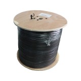 Cablu coaxial RG6 CCS 3ecr sufa negru ext