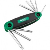CHEI TORX CR-V SET 8 PLIABIL (T9,T10,T15,T20,T25,T27,T30,T40) - HB651602