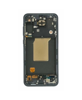 Ecran LCD Display Samsung Galaxy A55, A556 OLED Cu Rama Albastru Navy foto