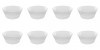 Set boluri, 8 piese, 1.5 L, Plastic, Transparent