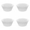 Set boluri, 8 piese, 1.5 L, Plastic, Transparent