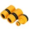 Conectori furtun apa , gradina, 1/2&quot;, set 3 mufe