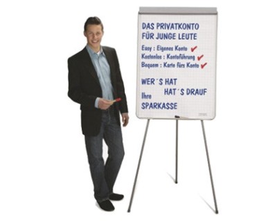 FLIPCHART MAGNETIC JUNIOR PLUS 70x100 cm, MAGNETOPLAN foto