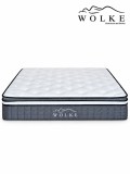 Saltea ortopedica Wolke Pocket Spring Deluxe 180x200x32 cm, cu arcuri individuale, spuma poliuretanica de 2 cm si spuma de confort de 5 cm, fermitate
