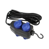 Prelungitor ORNO OR-AE-13299(GS) 4 prize IP44, 5 m, 16A