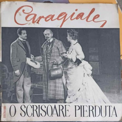 Disc vinil, LP. O SCRISOARE PIERDUTA. SET 2 DISCURI VINIL-ION LUCA CARAGIALE foto