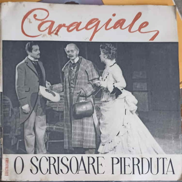 Disc vinil, LP. O SCRISOARE PIERDUTA. SET 2 DISCURI VINIL-ION LUCA CARAGIALE