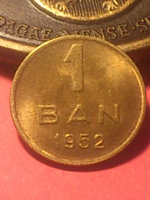 1 ban 1952 , stare UNC BU ( MS67 ). Discount conform descriere [10 - 20 %. Vedeti descrierea]. foto