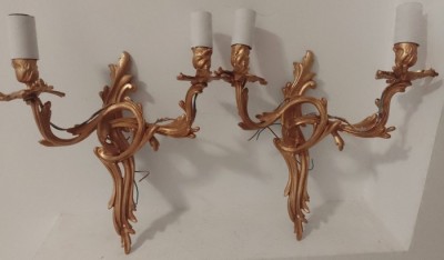Elegant set de aplice &amp;icirc;n stilul Rococo dimensiuni mari foto