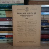 ROMANIA MILITARA * REVISTA GENERALA LUNARA , IULIE-AUGUST , 1935 #