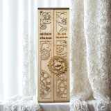 Cumpara ieftin Cutie Premium pentru Whiskey din Lemn cu Mecanism E i Mesaj Personalizat , Model Gear Box