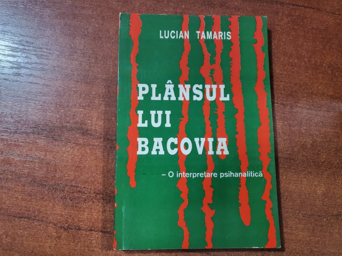 Plansul lui Bacovia de Lucian Tamaris