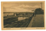 5381 - TURNU-SEVERIN, Harbor, Romania - old postcard - unused