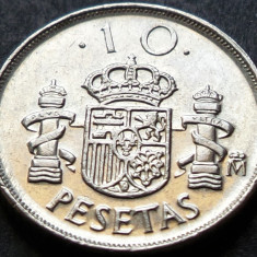 Moneda 10 PESETAS - SPANIA, anul 1983 *cod 3770 A