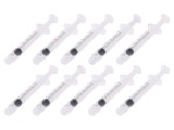Seringă Luer Lock 3ml 10buc Polipropilenă Transparentă