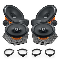 Pachet difuzoare auto Hertz Dieci dedicat Toyota Hilux 2015-, RMS 80W
