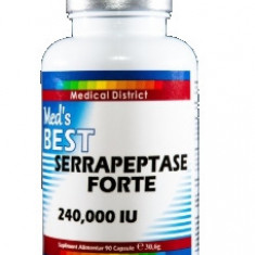 Best Serrapeptase Forte 240,000 IU Medical District 90cps